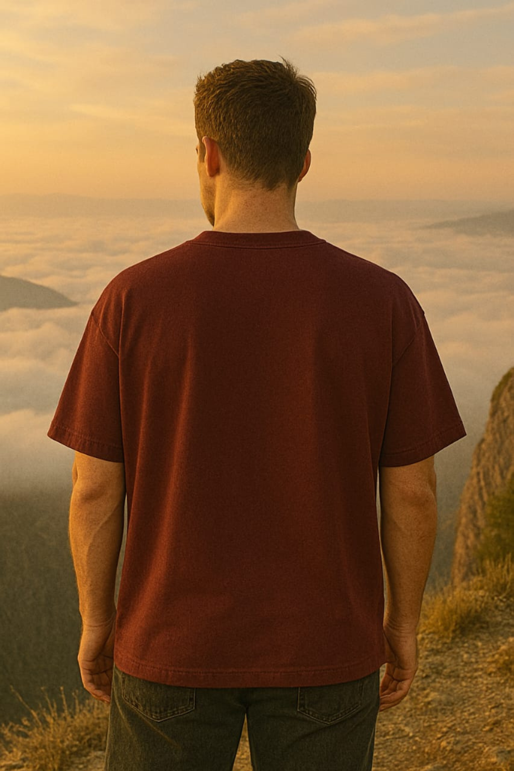 Moon Rider Oversized Classic T-Shirt (Unisex)