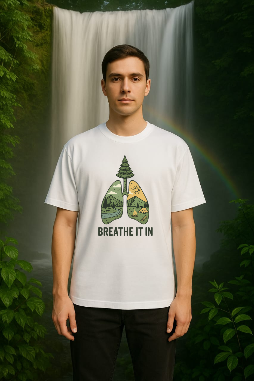 Wild Breath Oversized Classic T-Shirt (Unisex)