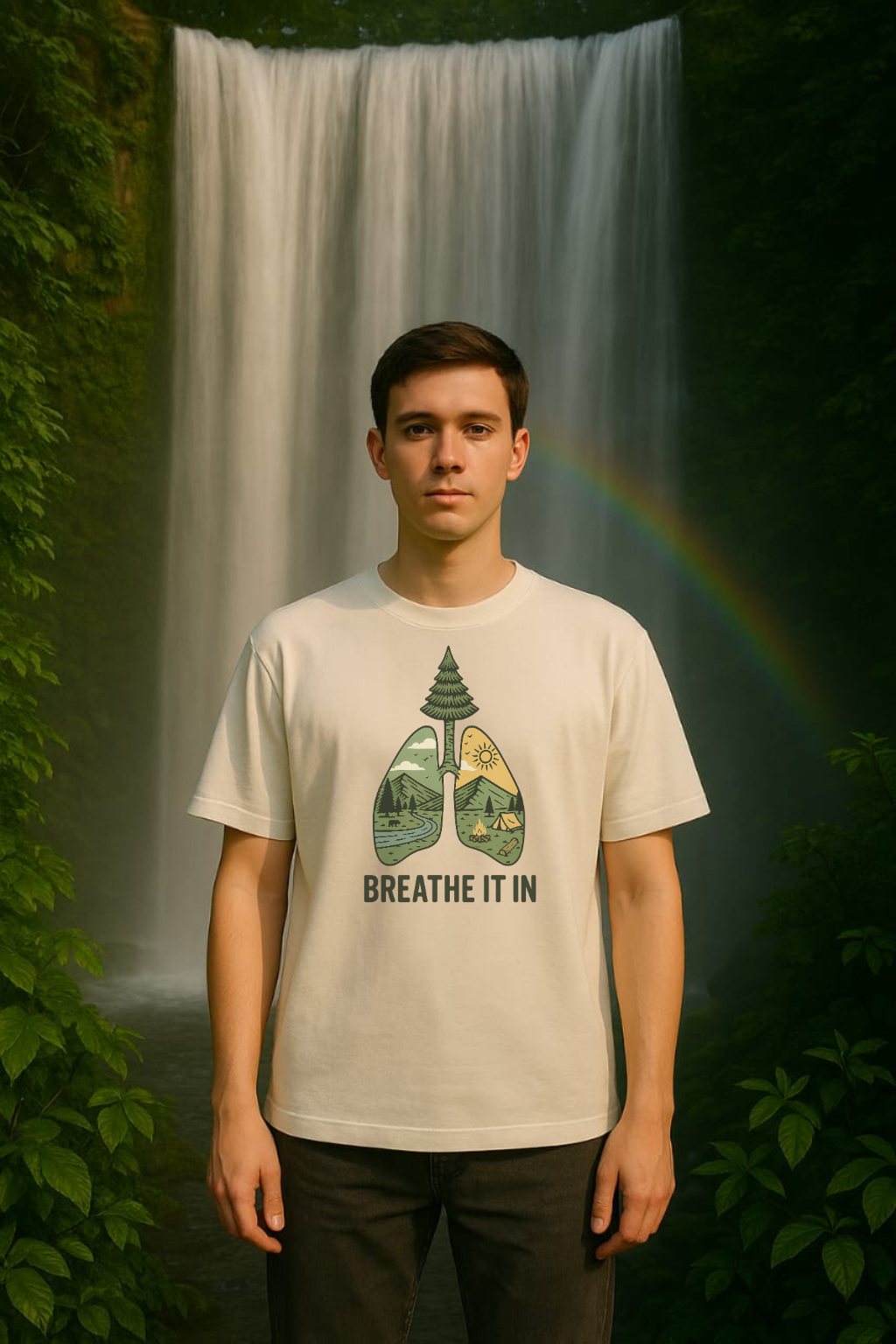 Wild Breath Oversized Classic T-Shirt (Unisex)