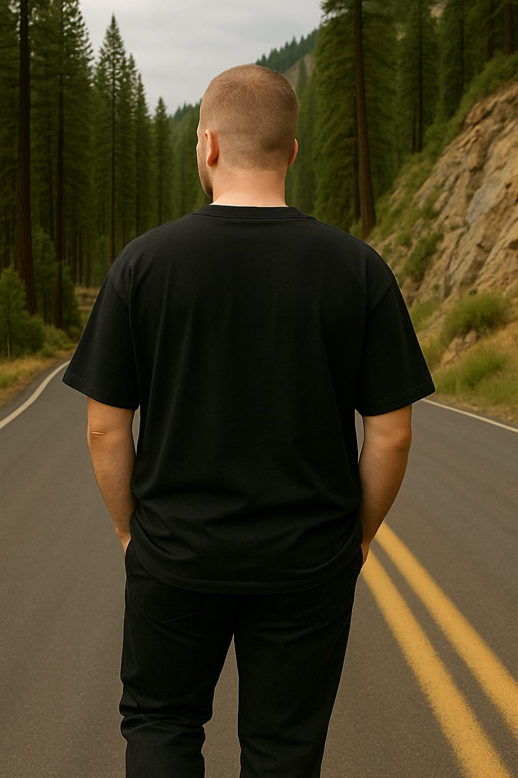 Peak Explorer Oversized Classic T-Shirt (Unisex)