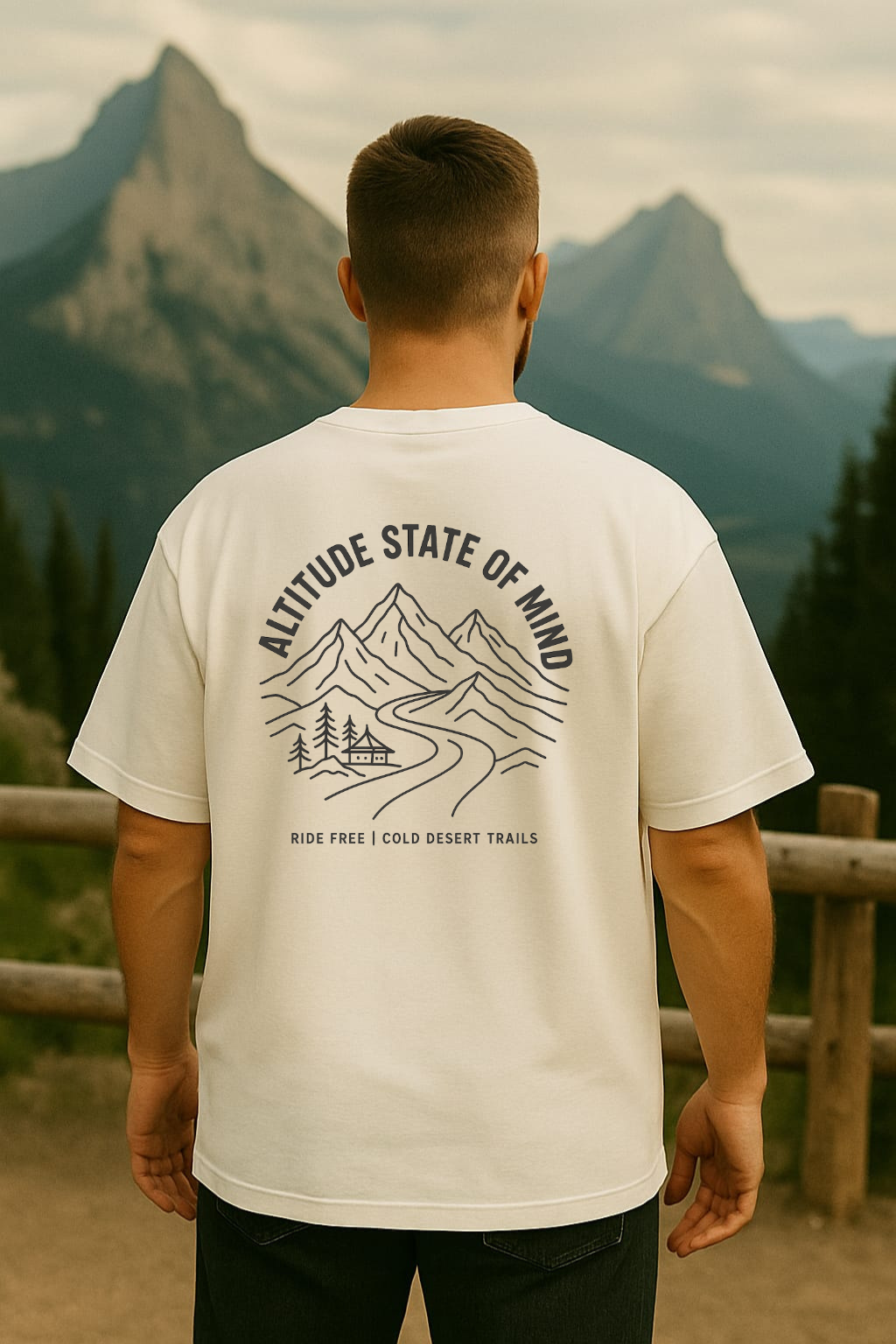 Altitude Escape Oversized Classic T-Shirt (Unisex)