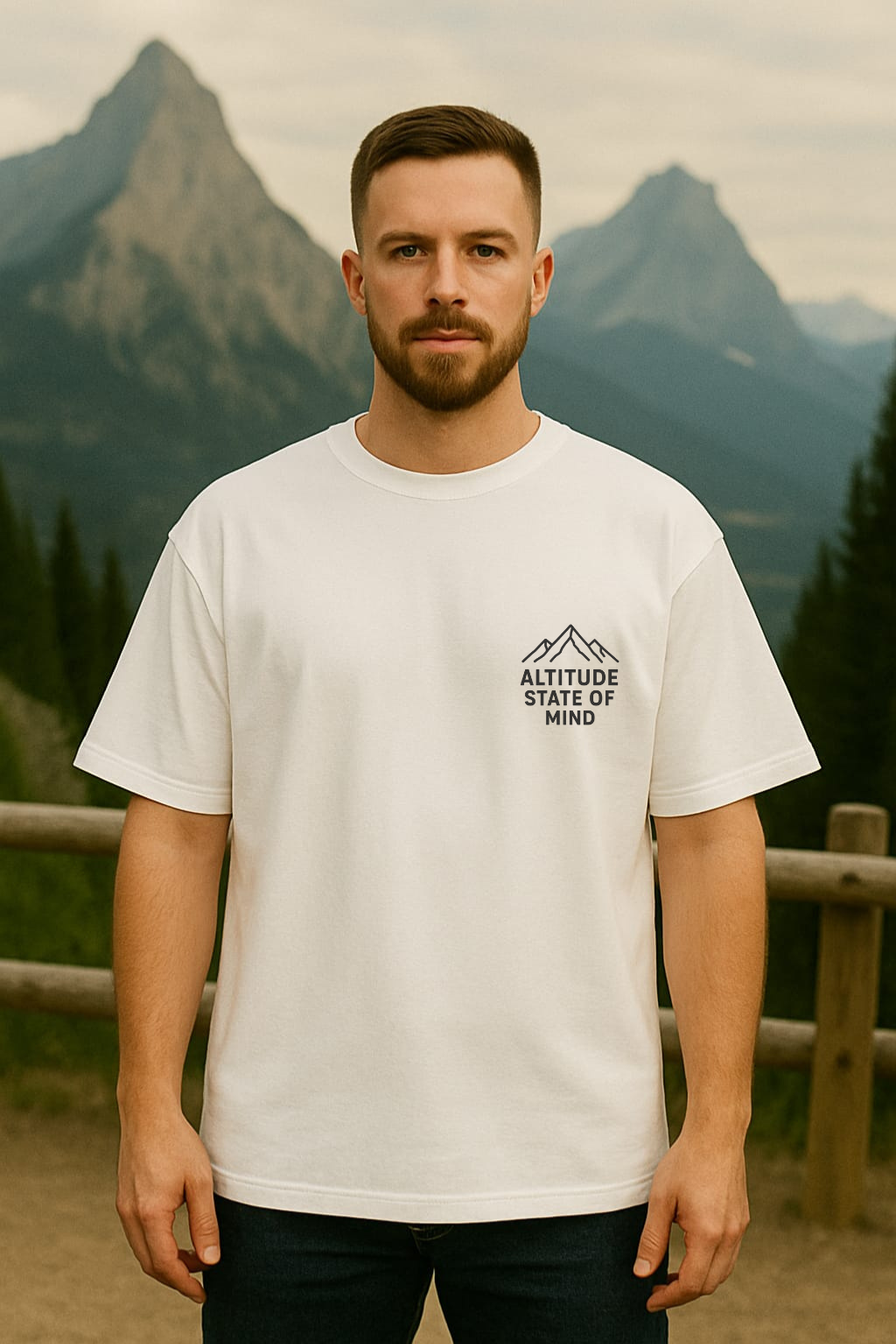 Altitude Escape Oversized Classic T-Shirt (Unisex)