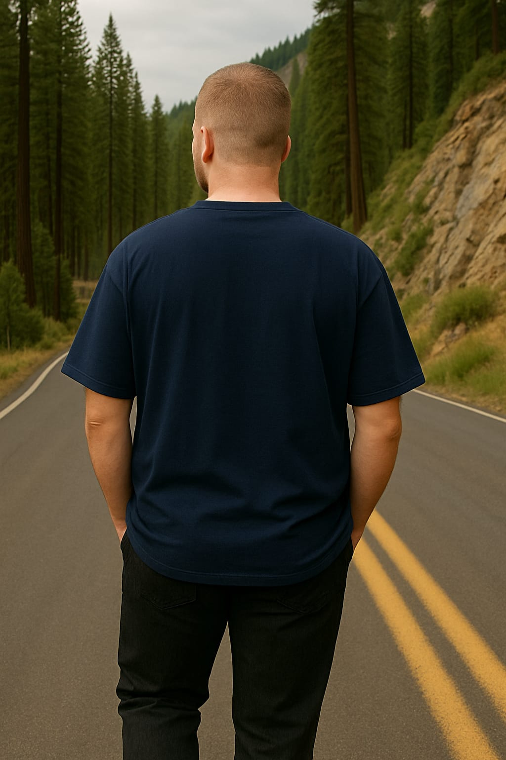 Peak Explorer Oversized Classic T-Shirt (Unisex)