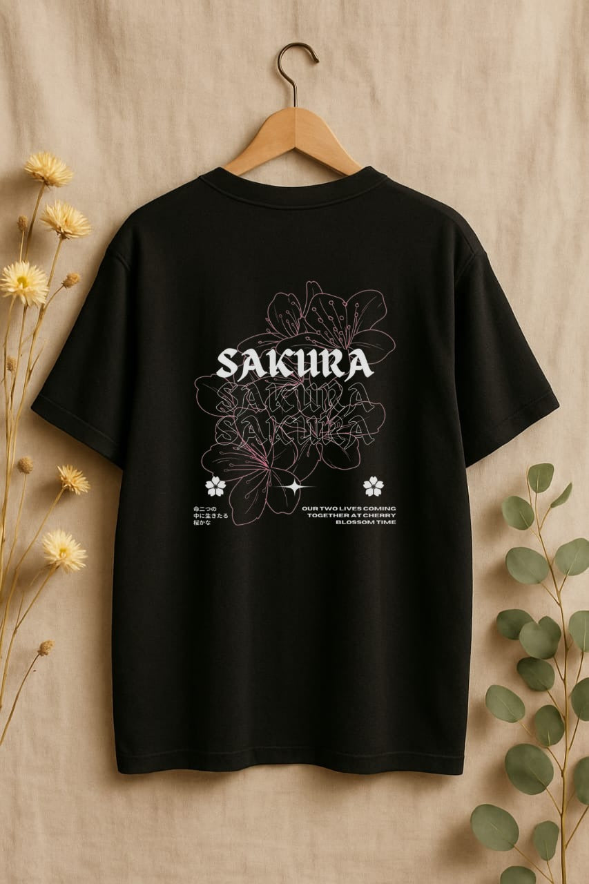 Sakura Spirit Oversized Tee (Unisex)