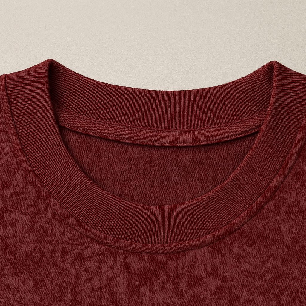 Maroon Unisex Oversized T-shirt